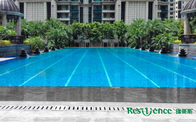琶洲保利天悦-泳池项目案例鉴赏实拍图