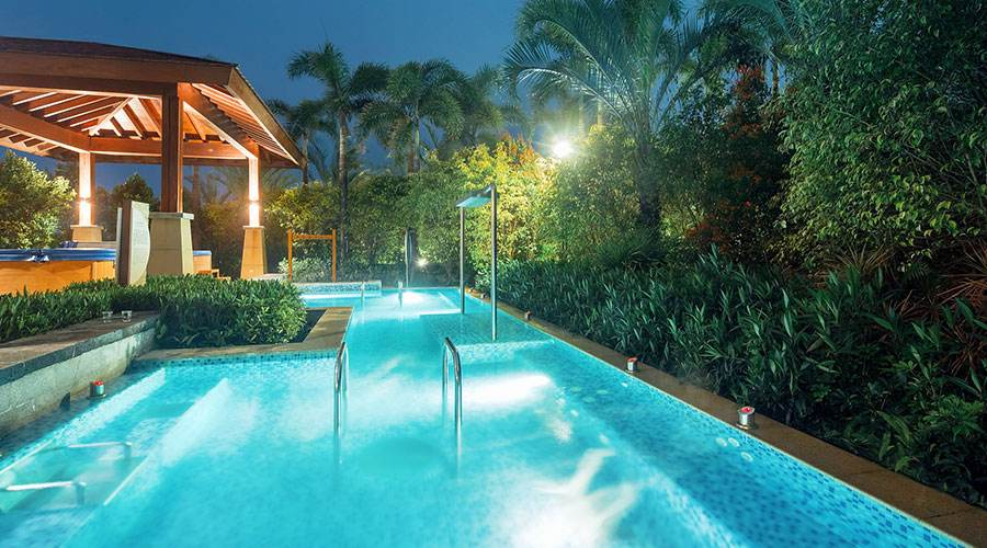 别墅庭院游泳池修建注意事项